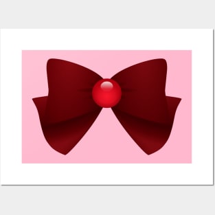 Sailor Pluto-inspired Ribbon Posters and Art